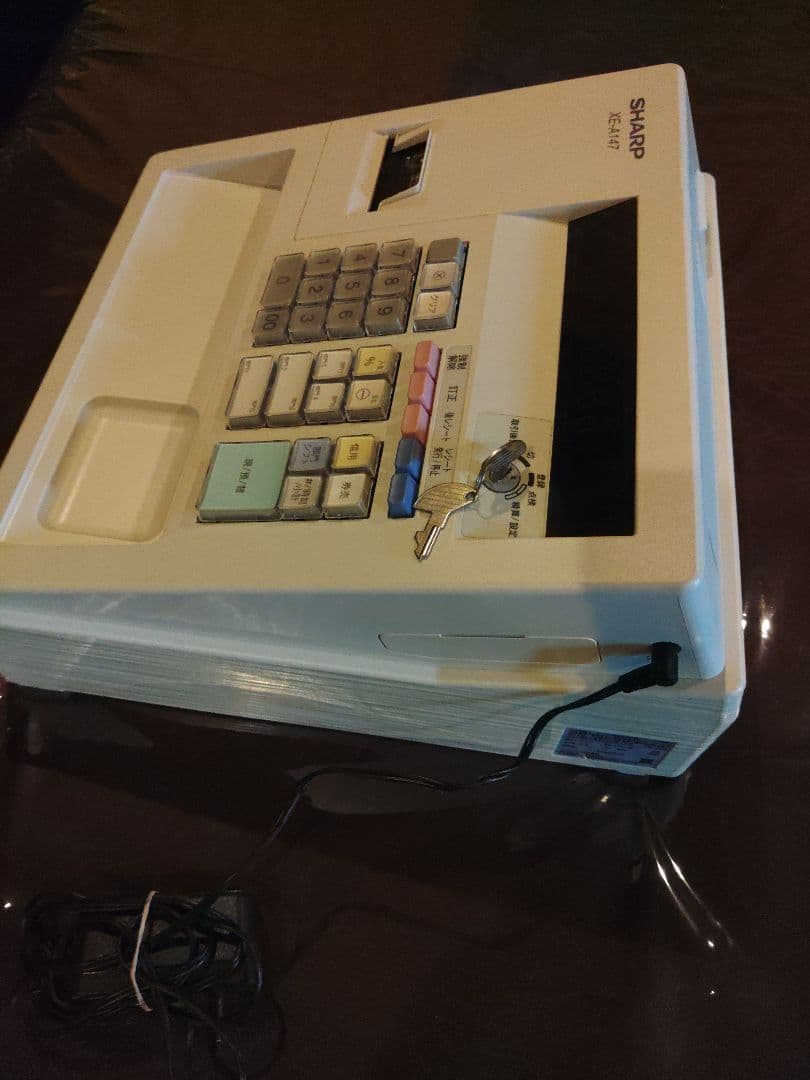 SHARP レジスター ホワイト