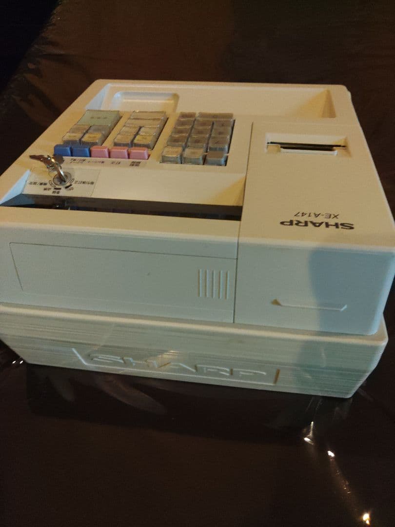 SHARP レジスター ホワイト