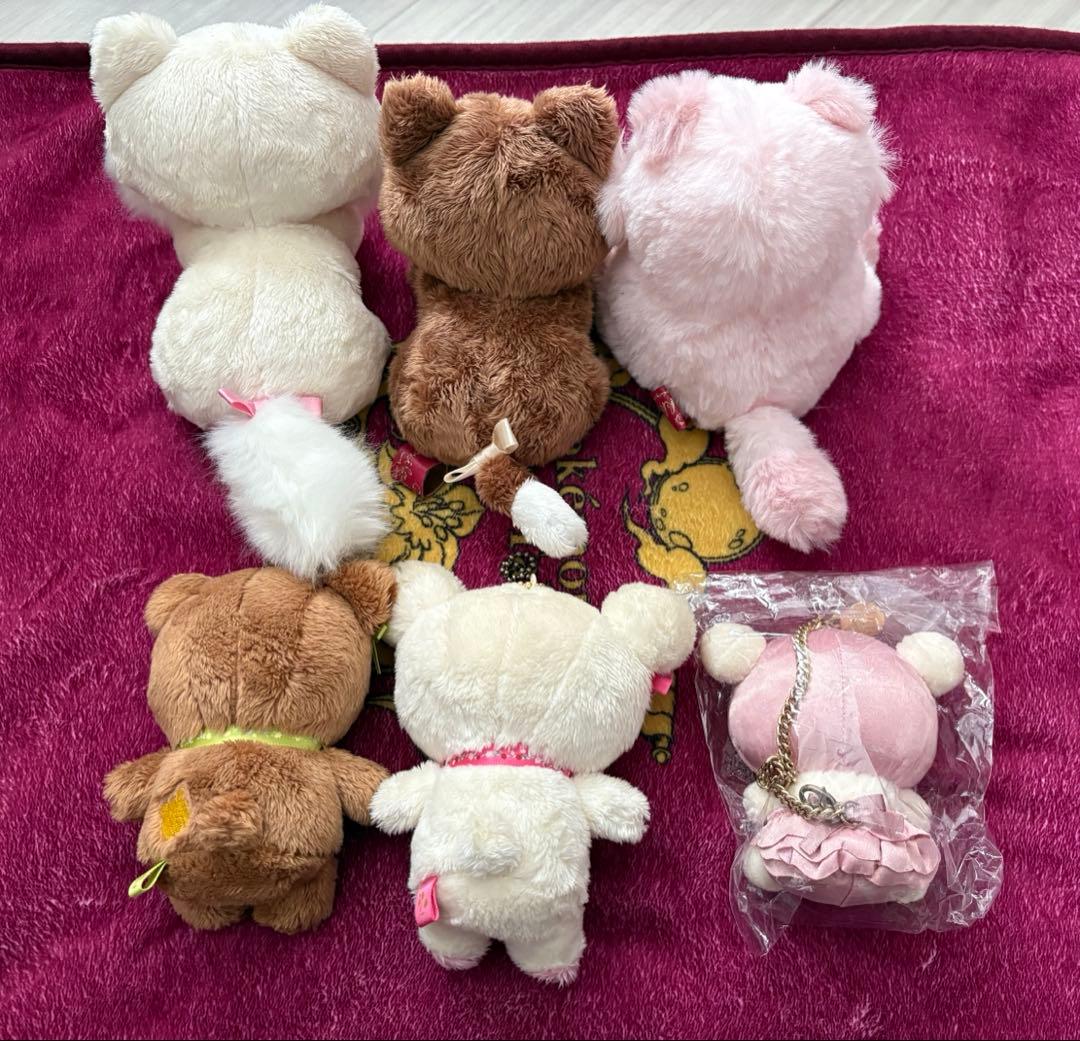 リラックマ コリラックマ ぬいぐるみ メゾンドフルール ココアキャット 限定美品