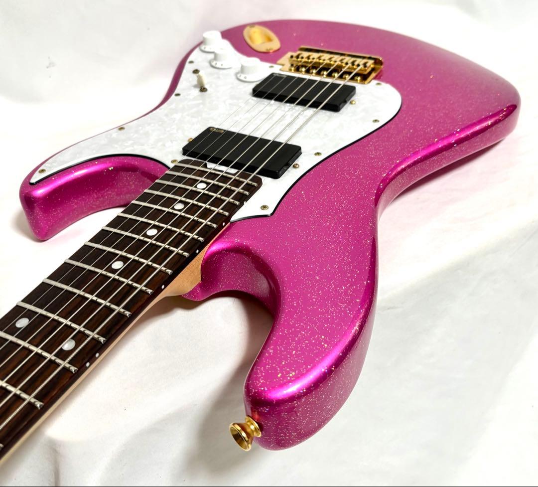 【美品、新品弦張替済】Edwards エレキギター E-SN7-210TO 7弦