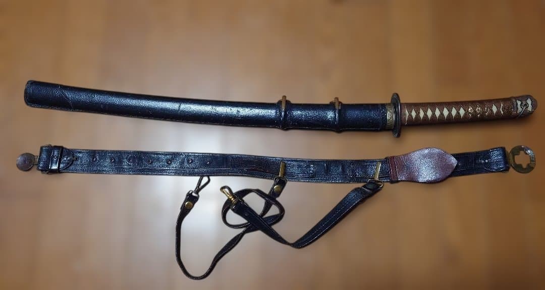 海軍軍刀　脇差　模造刀　正刀帯