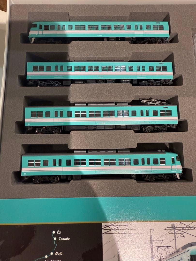 JR 117系 和歌山色　Nゲージ TOMIX