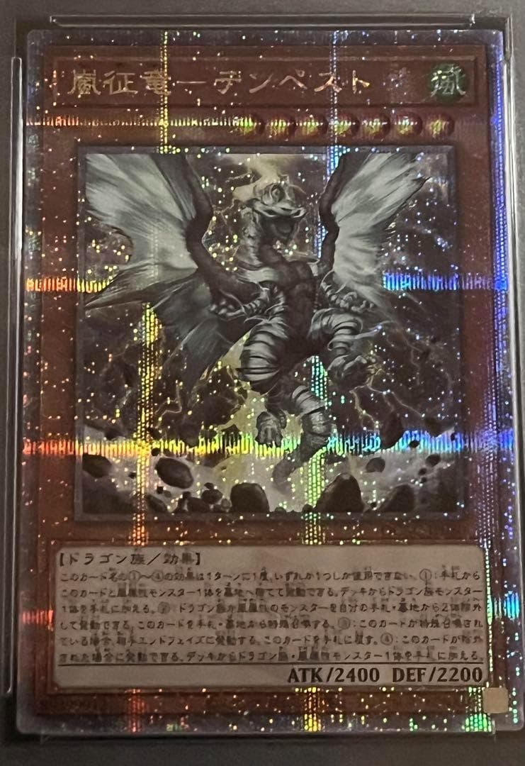 【PSA10:鑑定29枚】嵐征竜－テンペスト　クオシク　遊戯王