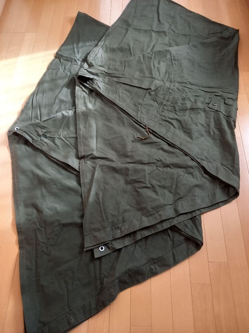 ポーランド軍幕　サイズ1 1987年　2枚set　軍幕