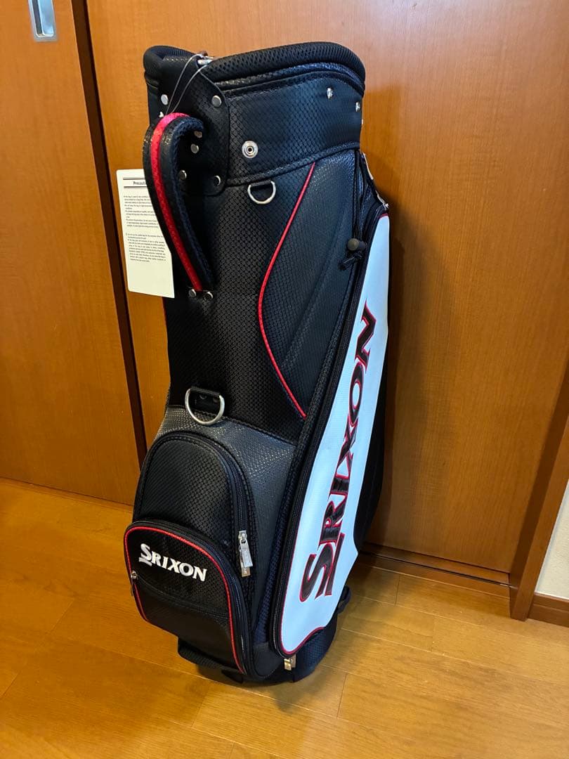 Srixon キャディバッグ 黒/白　GGC-S140G