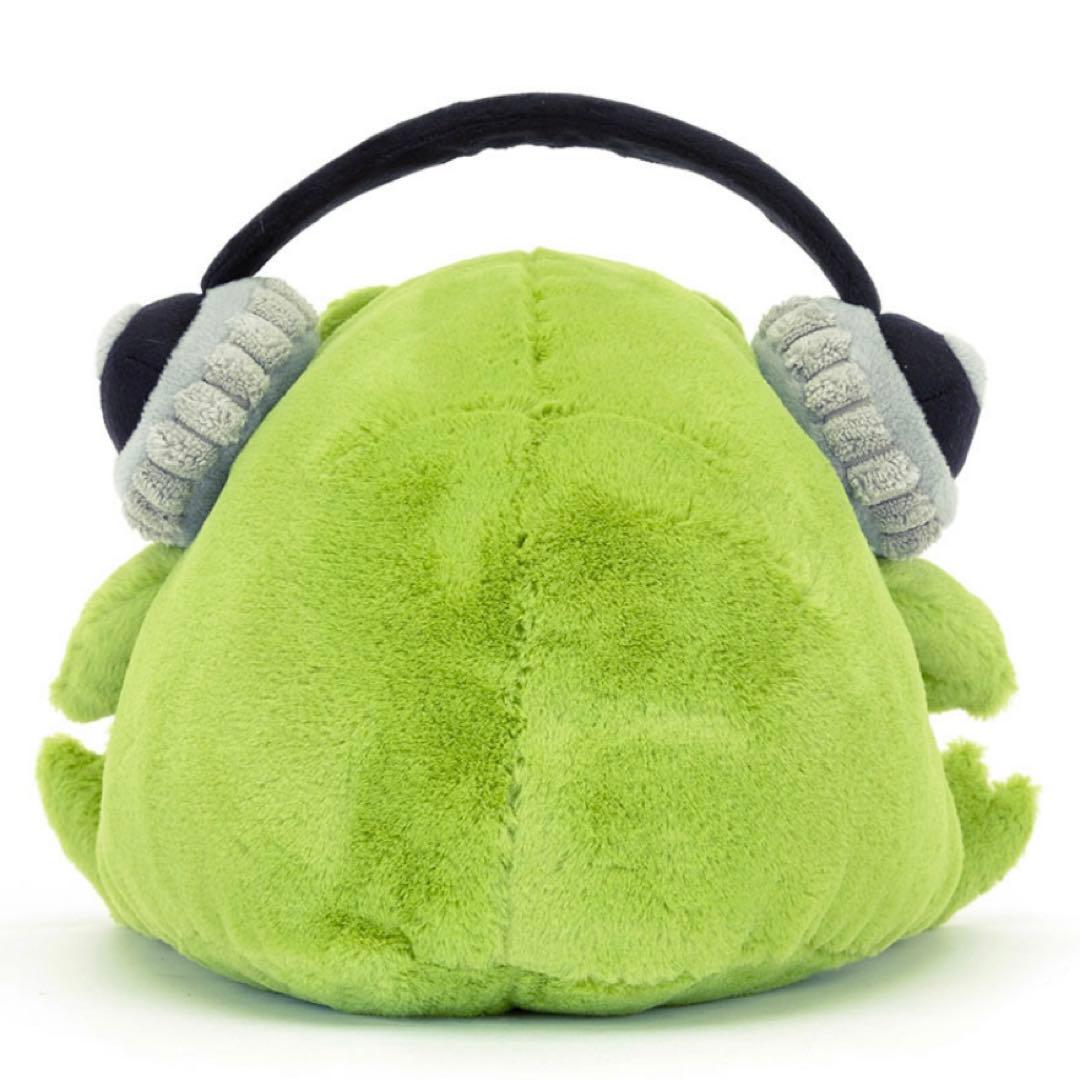 新品　ジェリーキャット　カエル　かえる　蛙　frog ヘッドホン　イヤホン