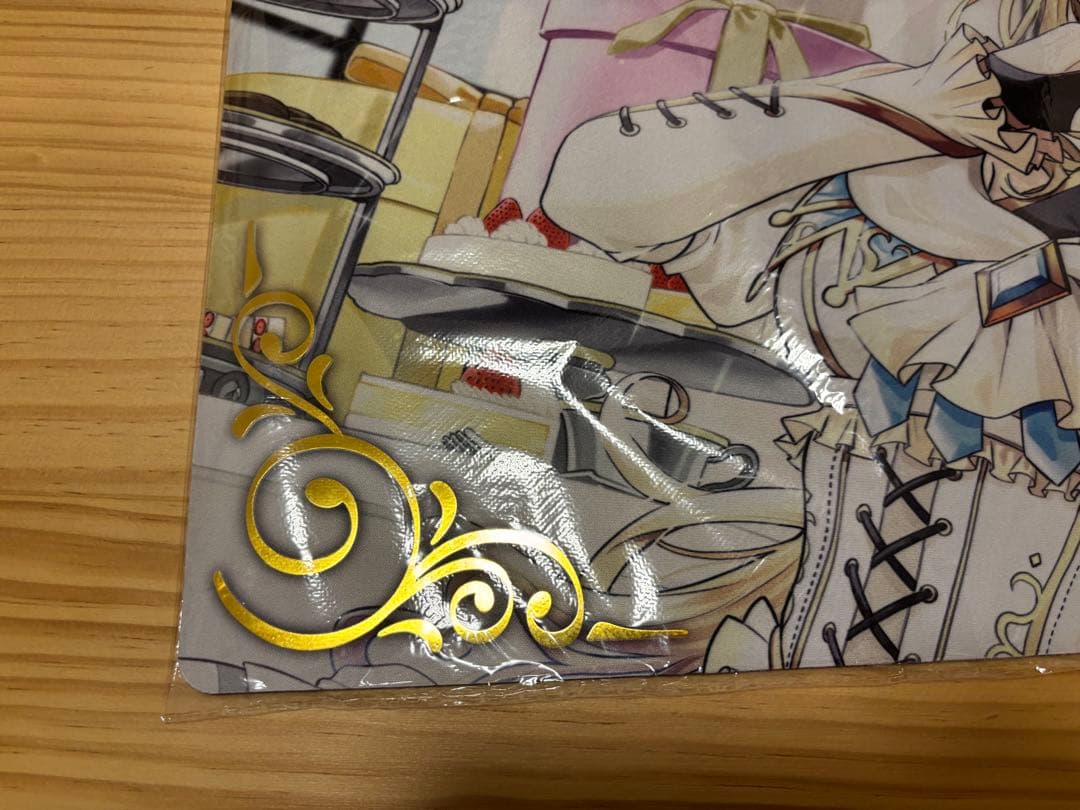 新品未開封　息詰まる徴税　箔押し　プレイマット