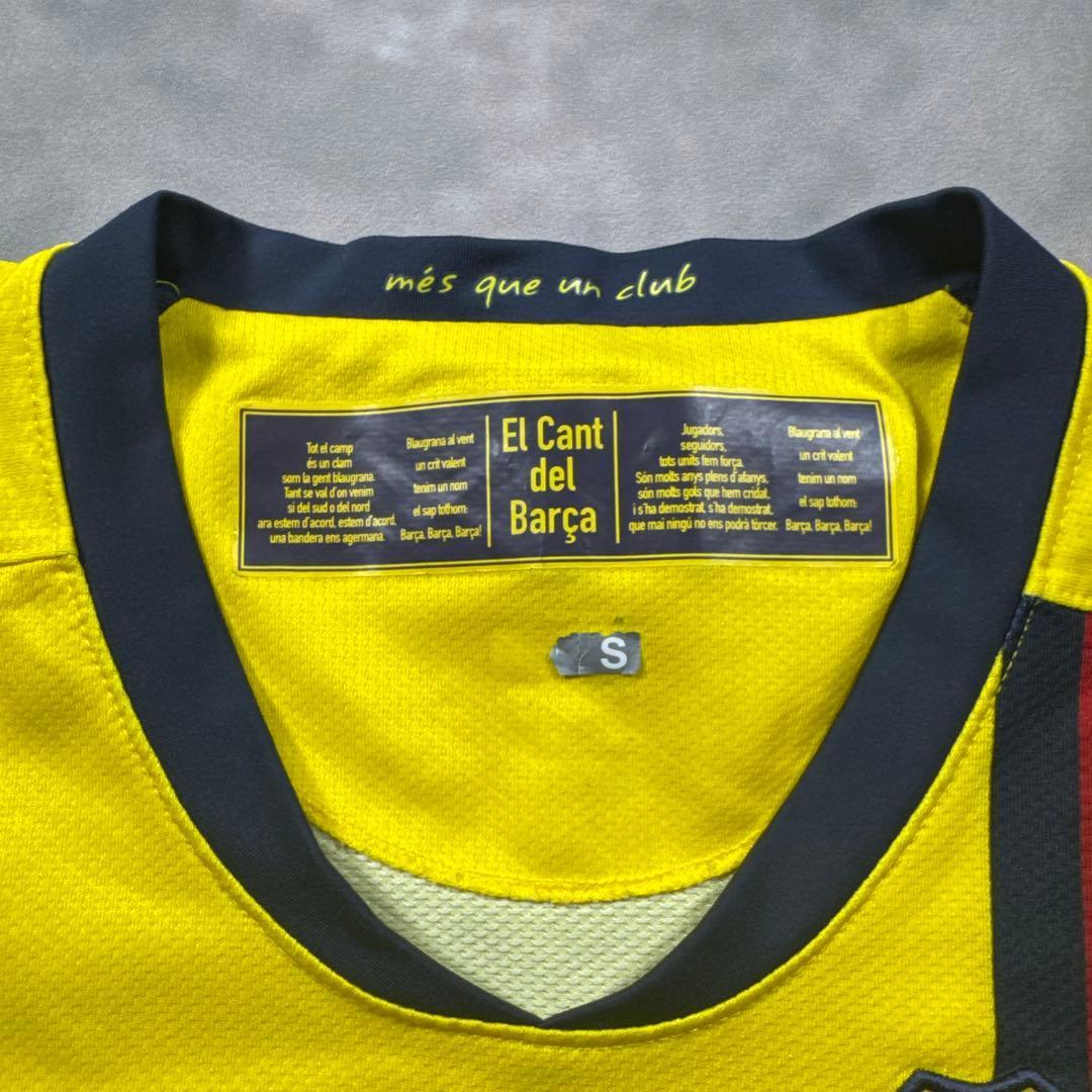 NIKEバルセロナ08アウェイ3冠期モデル　グラルディオラ　ティエリアンリR94