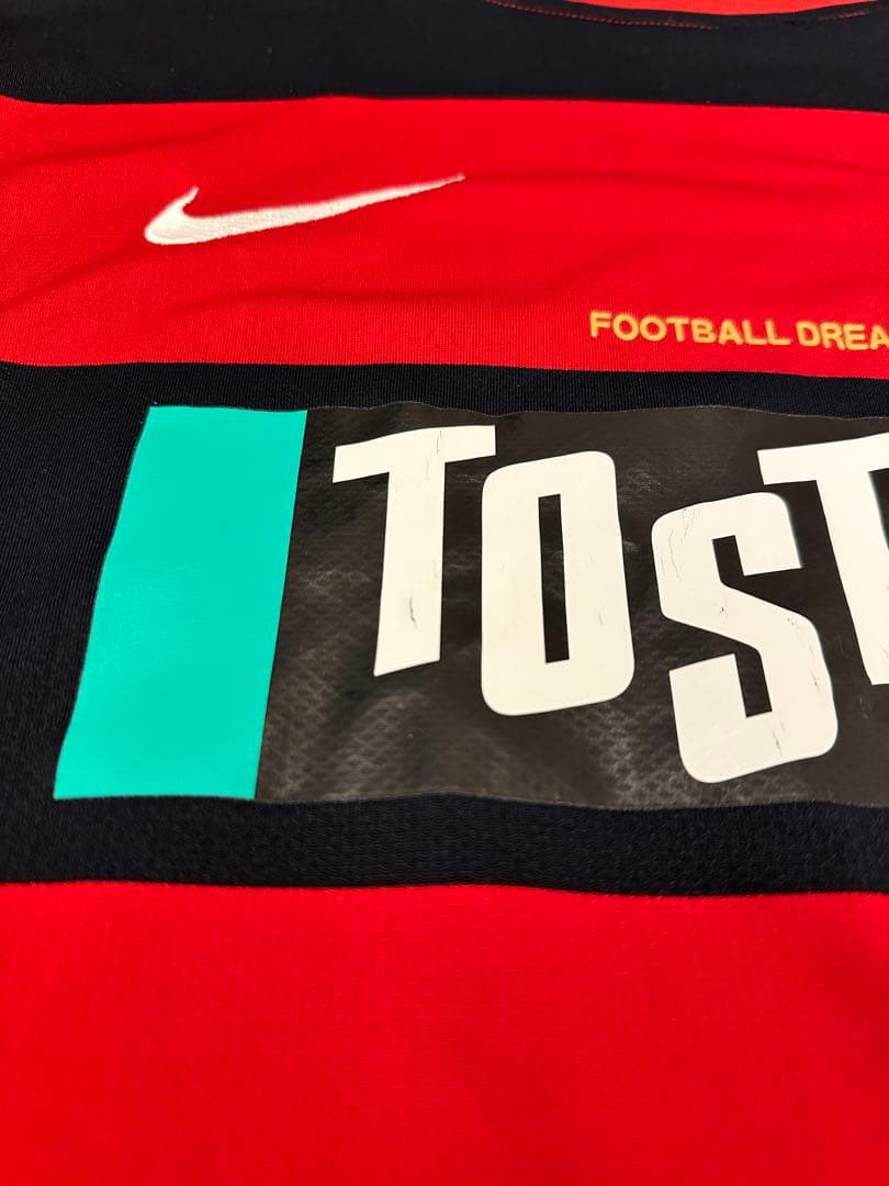 鹿島アントラーズ NIKEユニフォーム 2008-2009ACLワッペン付き