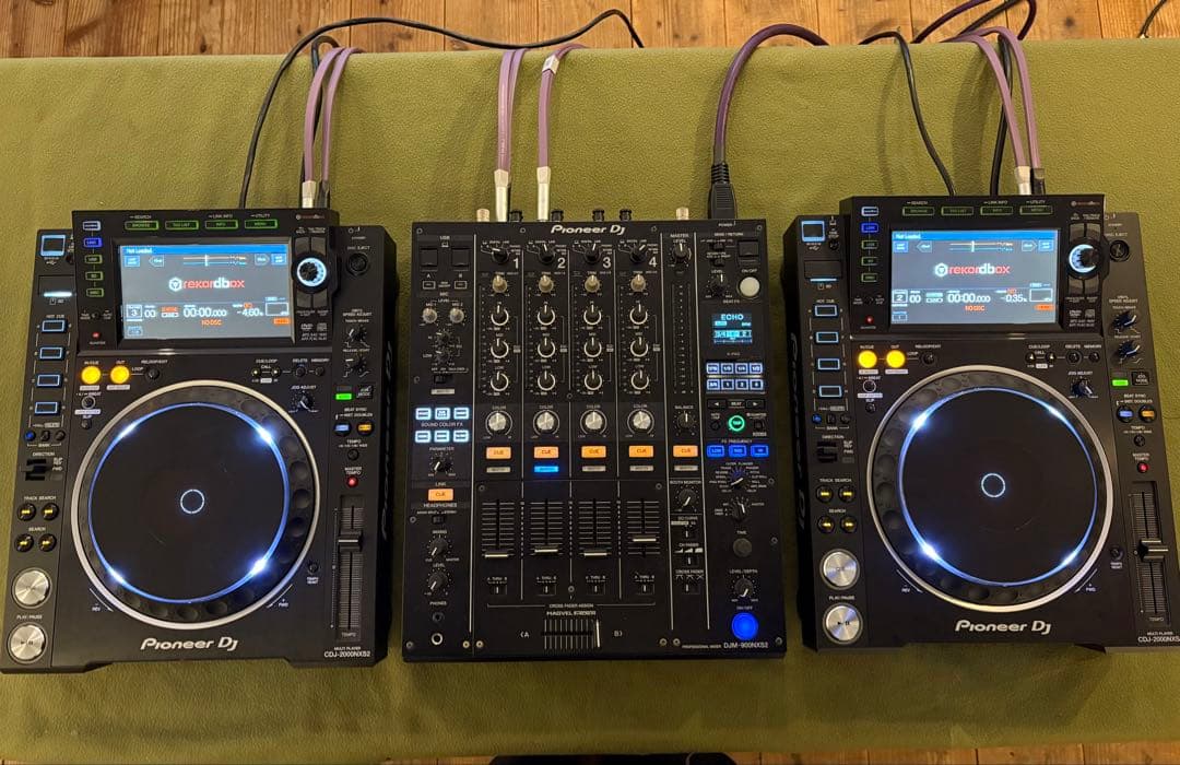 DJ機材 Pioneer DJ CDJ-2000NXS2 &DJM-900NXS2