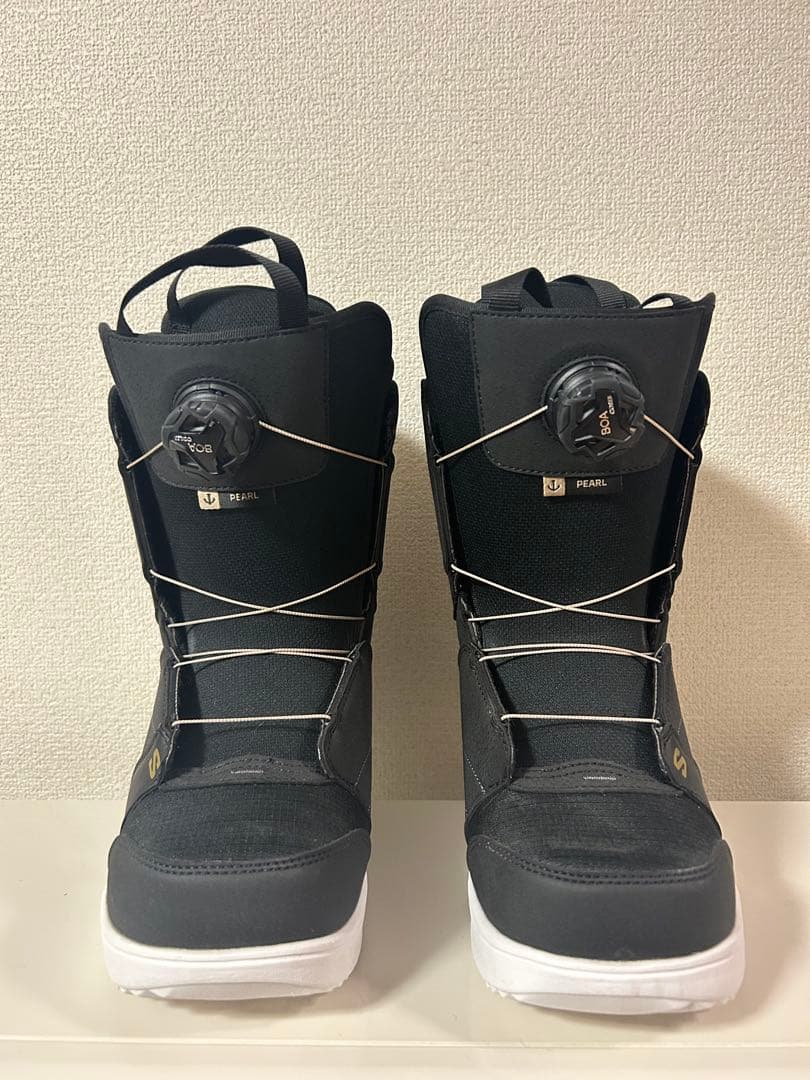 【祭限定値引】【使用1回美品】サロモン PEARL BOA 25cm レディース