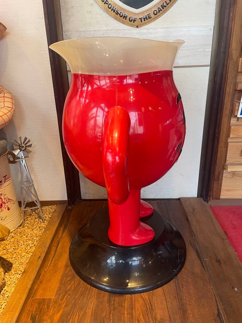 特大 激レア】Kool-Aid Man クールエイドマン 置物 アメリカ雑貨