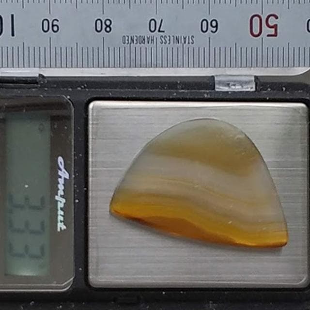 3.33g　イリスアゲート　インドネシア産　鉱物標本　アゲート