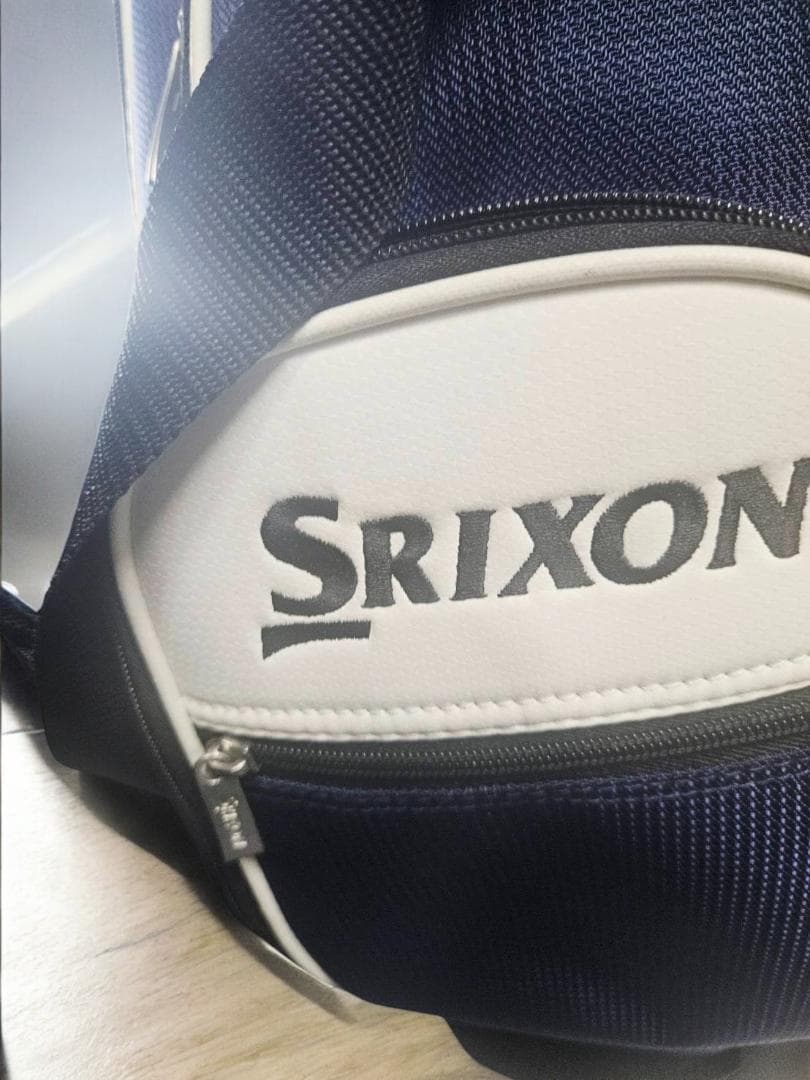 ばば展示品未使用Srixon キャディバッグ ネイビー
