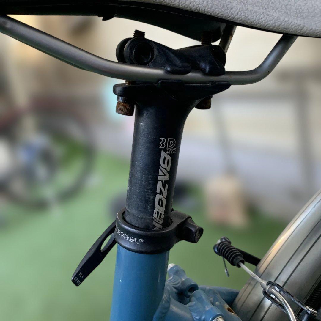 ルイガノ LGS-TR2 カゴ付き 純正ラタン風カゴ付 引取り限定