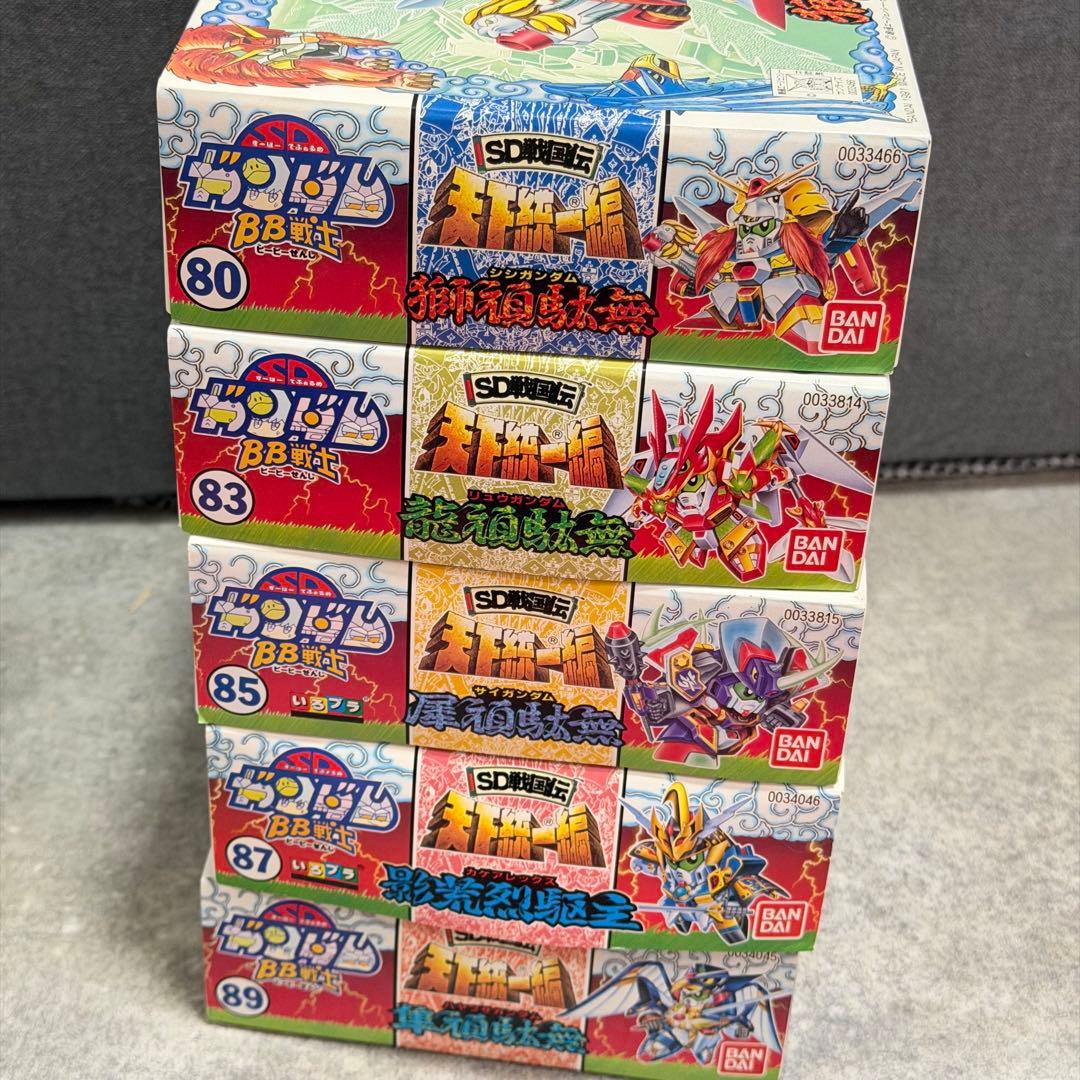 ☆ SD戦国伝 天下統一編 獅頑駄無 龍頑駄無 犀頑駄無 影荒烈駆主 隼頑駄無