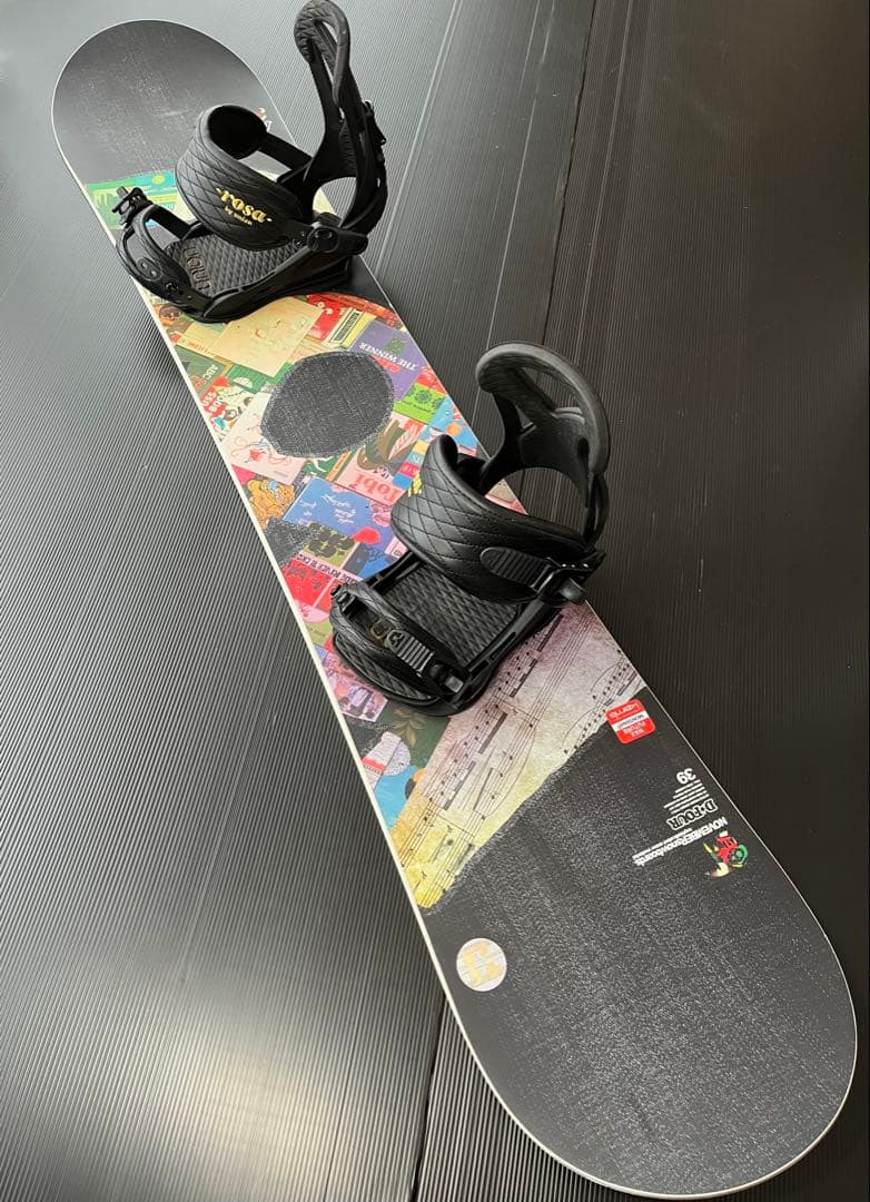 NOVEMBER スノーボード2点セット UNIONビンディング