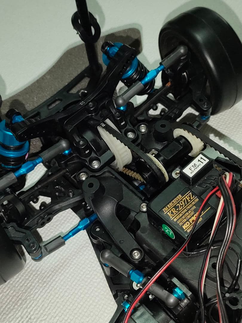 タミヤ TA06 OP多数 FM/ブラシレスメカ　EX-10ヘリオス　フルセット