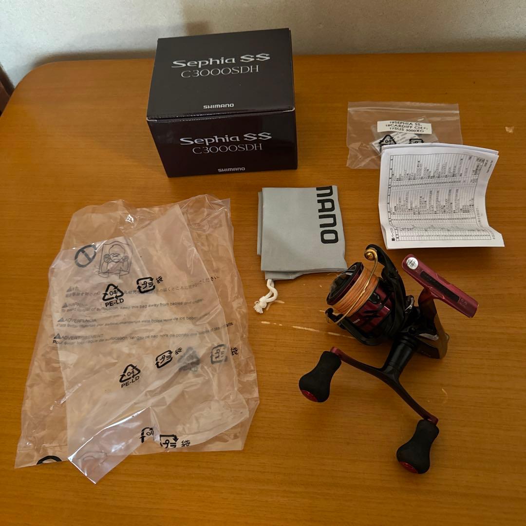 S*6様 Shimano セフィアSS C3000SDH リール