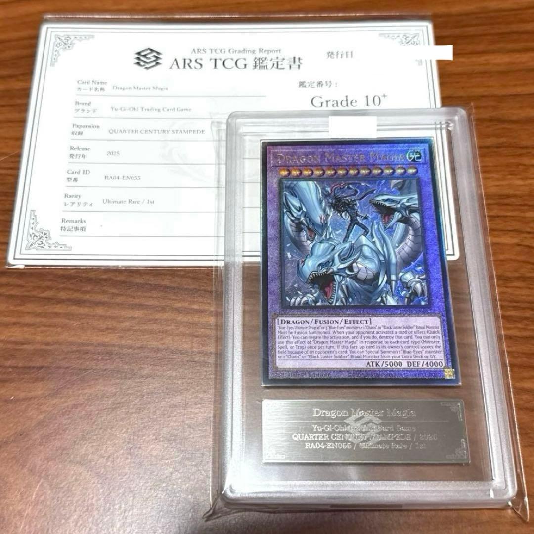 ARS10+ 究極竜魔導師 マスターオブドラゴンマギア 海外版 英語版 レリーフ