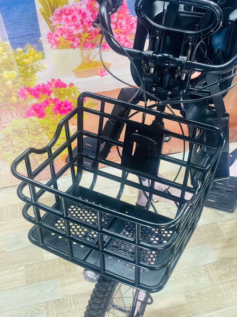 人気モデル！パスバビー12AH⭐️ヤマハ子供乗せ電動アシスト自転車Y3100