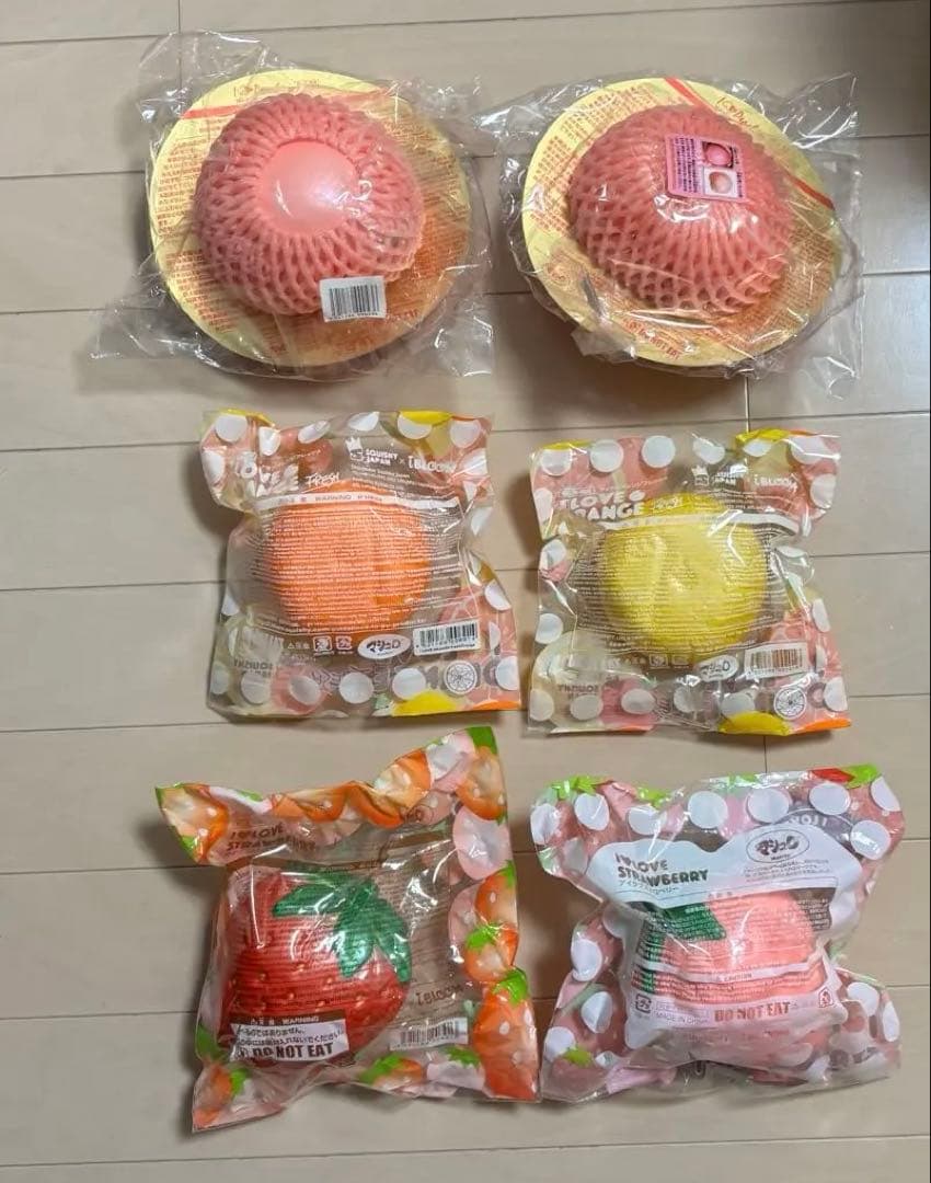 ブルーム スクイーズ アイラブピーチ アイラブオレンジ アイラブストロベリー