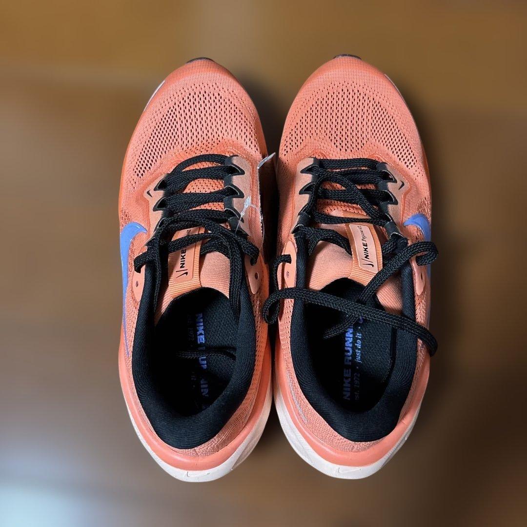 NIKE エア ズーム ペガサス 41 GS 25.0cm オレンジ