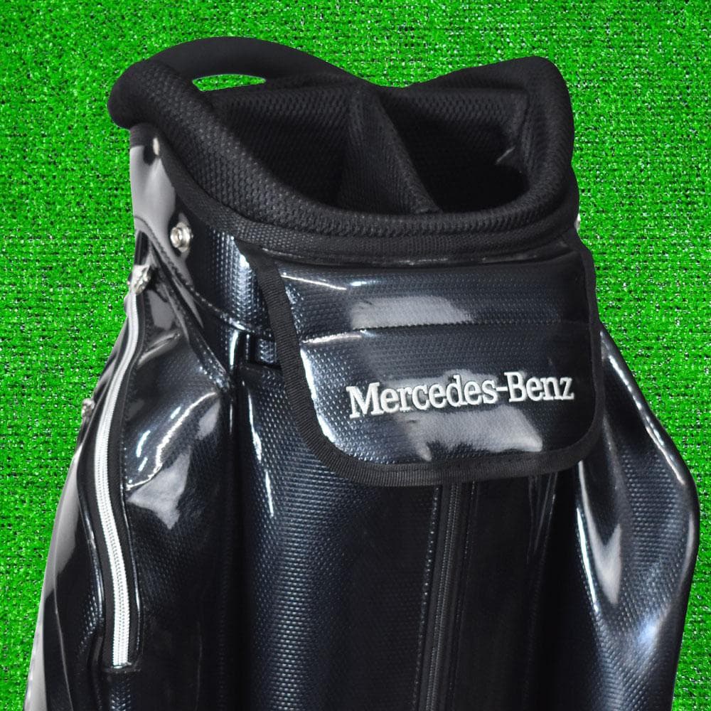 ⭐*️様 メルセデスベンツ/スタンド式 エナメルキャディバッグ 美品！