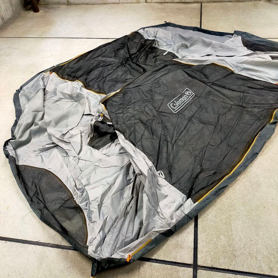 美品コールマン直営限定 タフスクリーン2ルームハウス インナー・グランドシート付