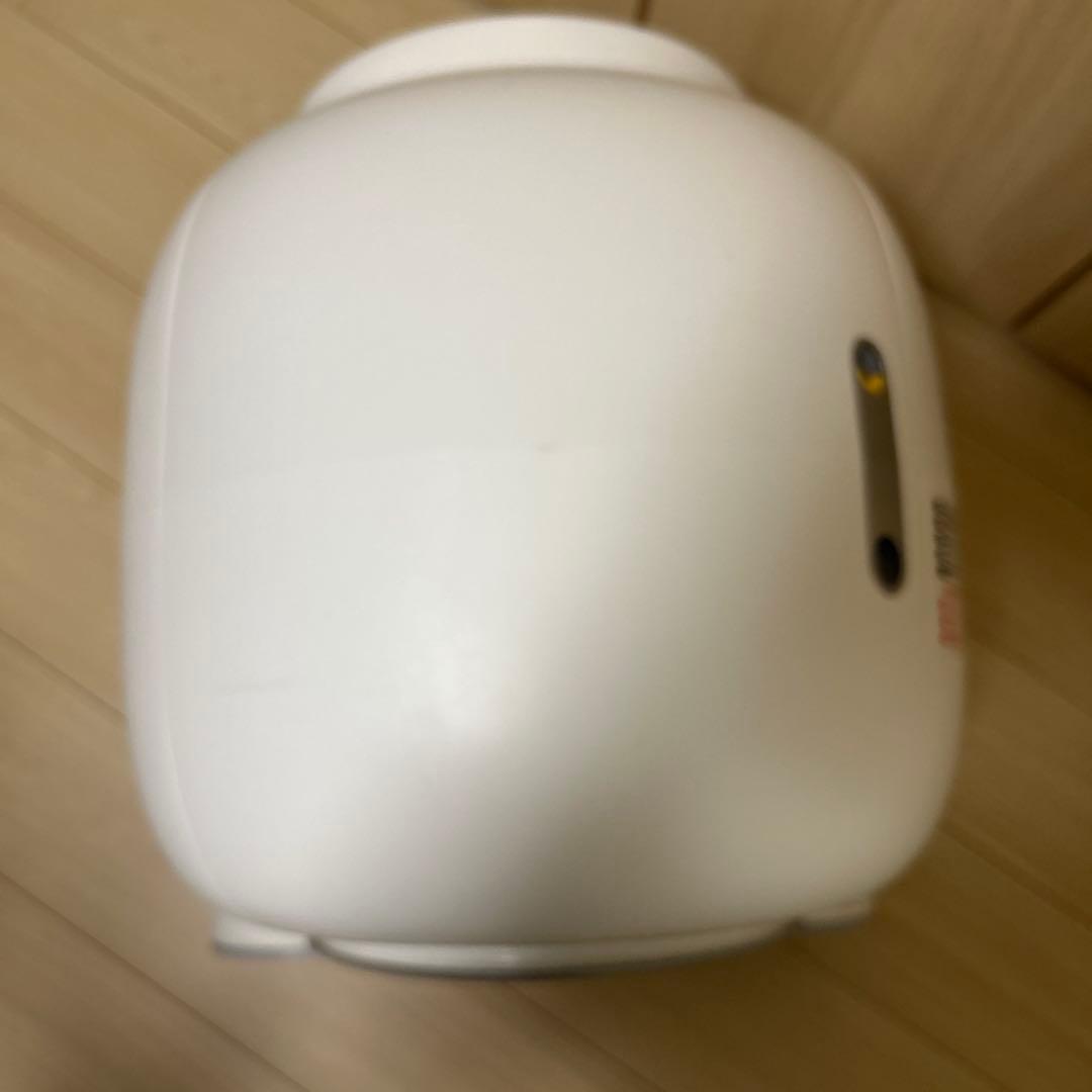 全自動猫トイレ　小型自動クリーニング猫用トイレ 丸型 ホワイト