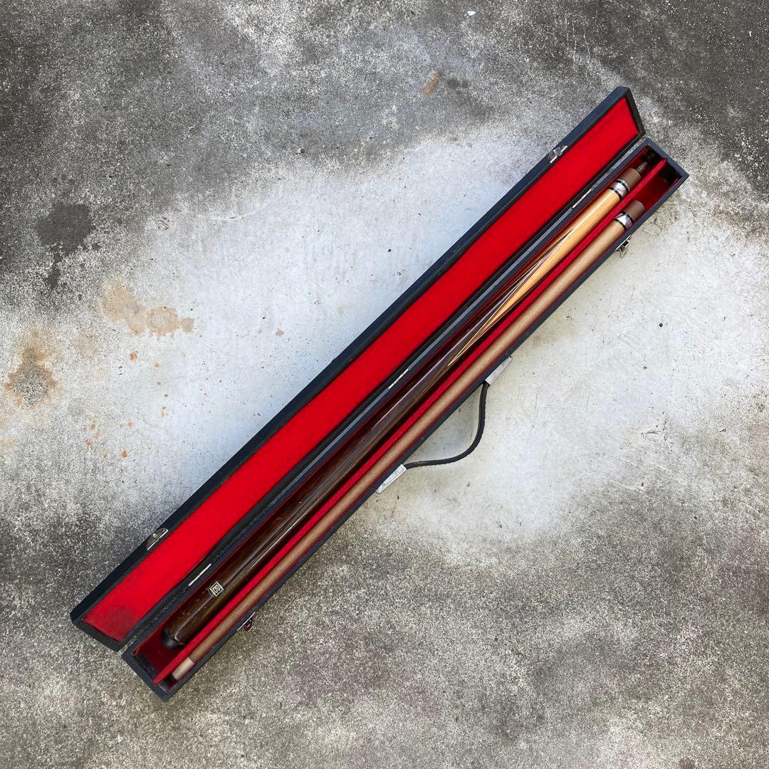 BRUNSWICK ヴィンテージ キュー ケース付き