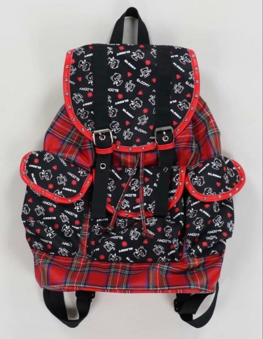 グルーミー SPINNS リュック　チェック