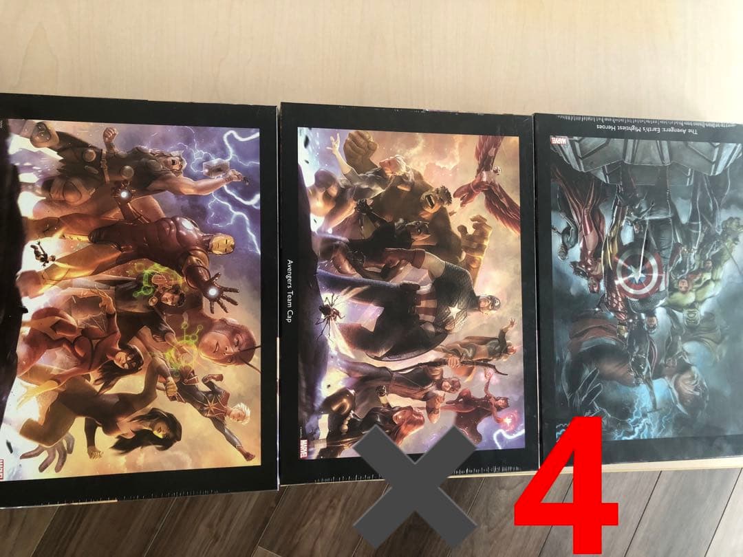 マーベル　アベンジャーズ 12個セット　ジグソーパズル 1000ピース