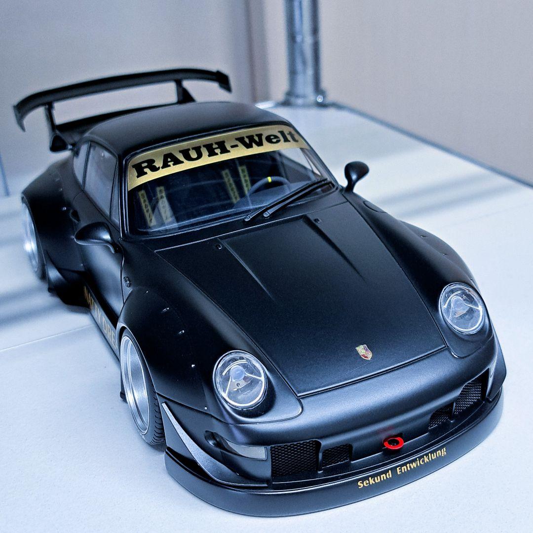 開封美品 AUTOart オートアート 1/18 RWB 993 マットブラック