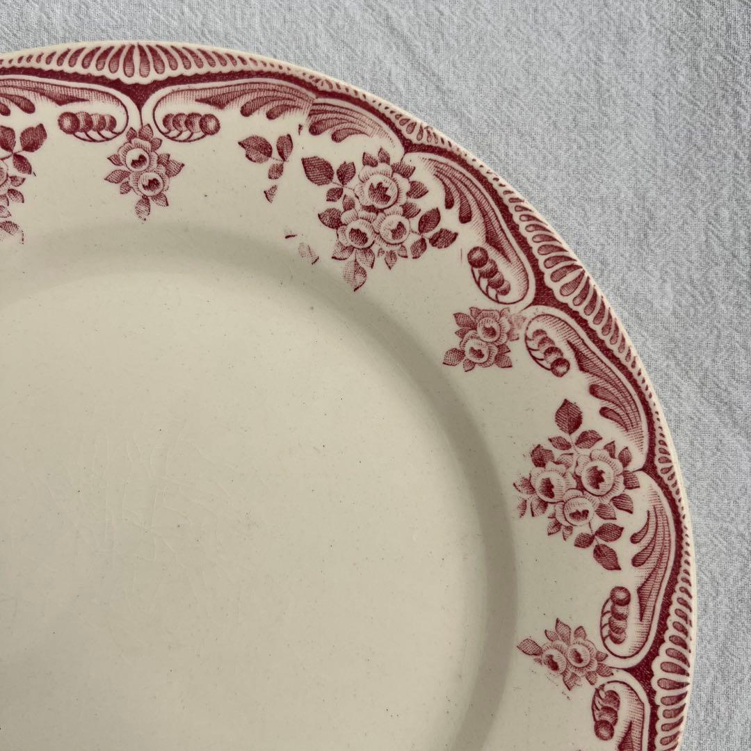 ショワジールロワ窯 BORDEAUX 平皿 フランス食器 プレート