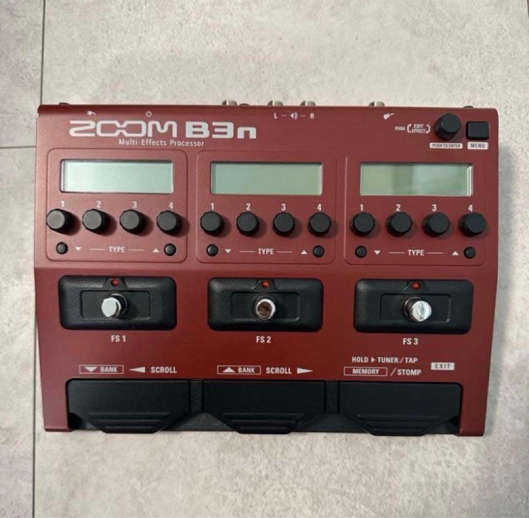 ZOOM B3n ベース マルチエフェクター