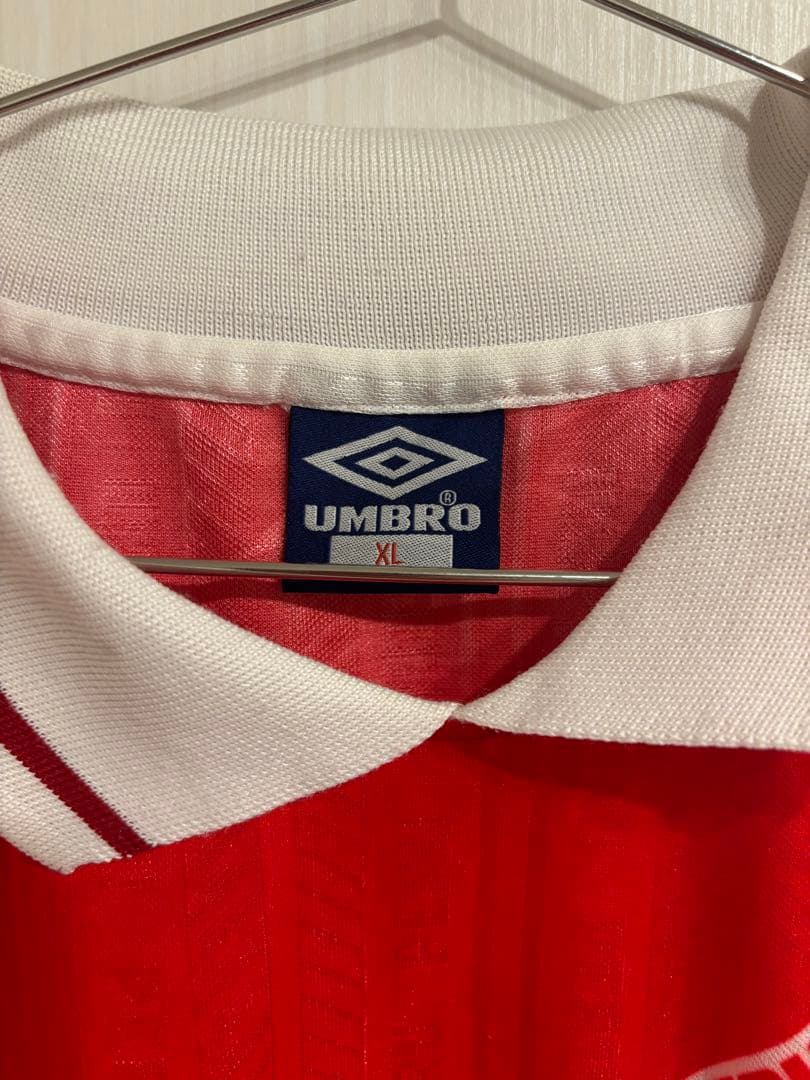 ペルー代表　96 アウェイユニフォーム　長袖　umbro