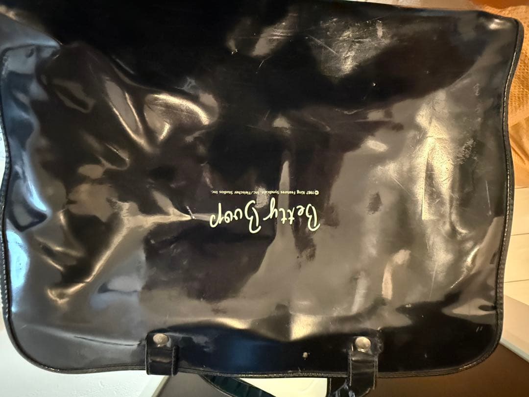 昭和50年代物『ベティちゃん』ヴィンテージBetty Boopエナメルバッグ