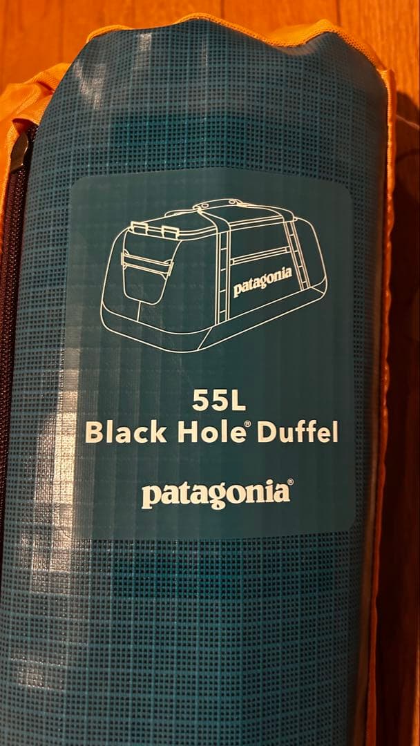 旅行かばん・小分けバッグ patagonia 55LBlack Hole Duffel