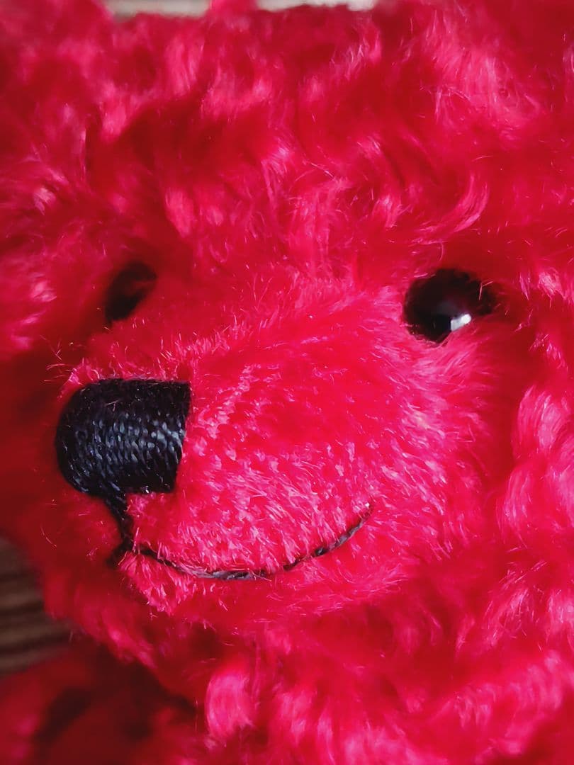 vintage シングルボタンインイヤー 手足稼働 お顔立ちのきれいなくまさん