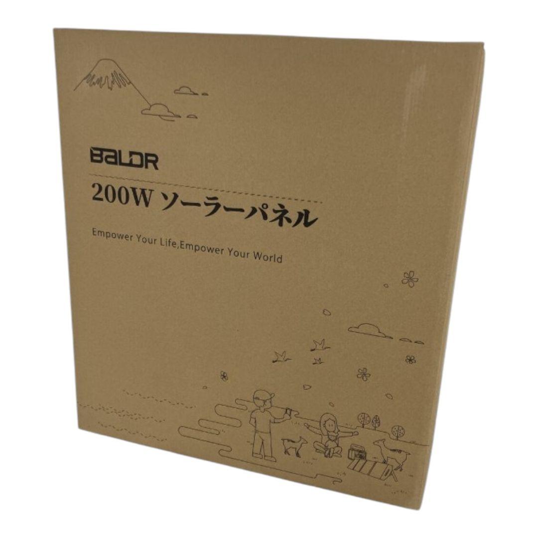 BALDR ソーラーパネル 200W 収納バッグ TOGOSP200F 未使用