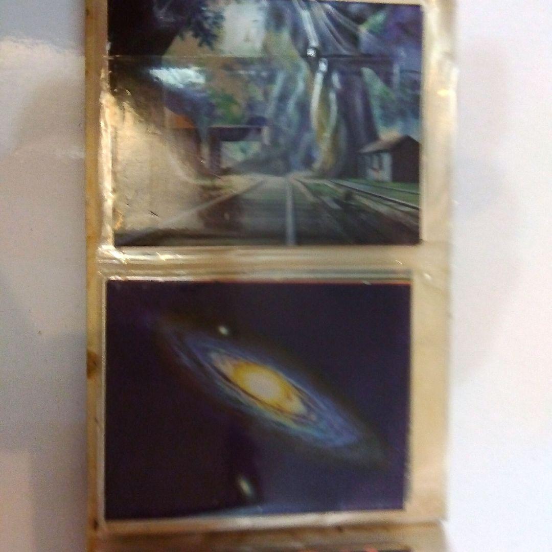 昭和レトロ　旧家倉庫蔵出し　激レア50年前の銀河鉄道999美品カードアルバム付き