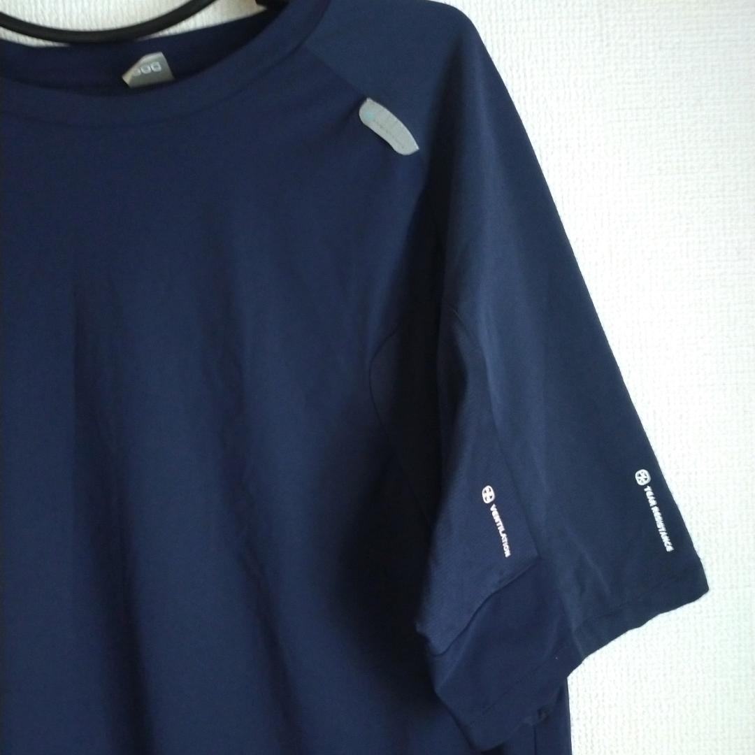 poc ポック　サイクルジャージ　紺×黒　L　トップ