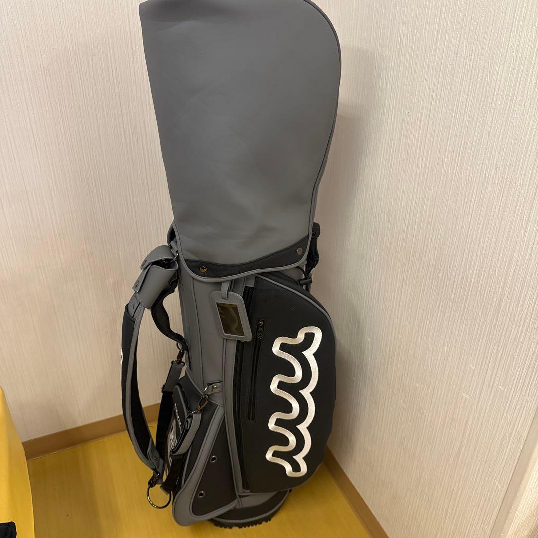 あこぎ　MUTA グレー キャディバッグ