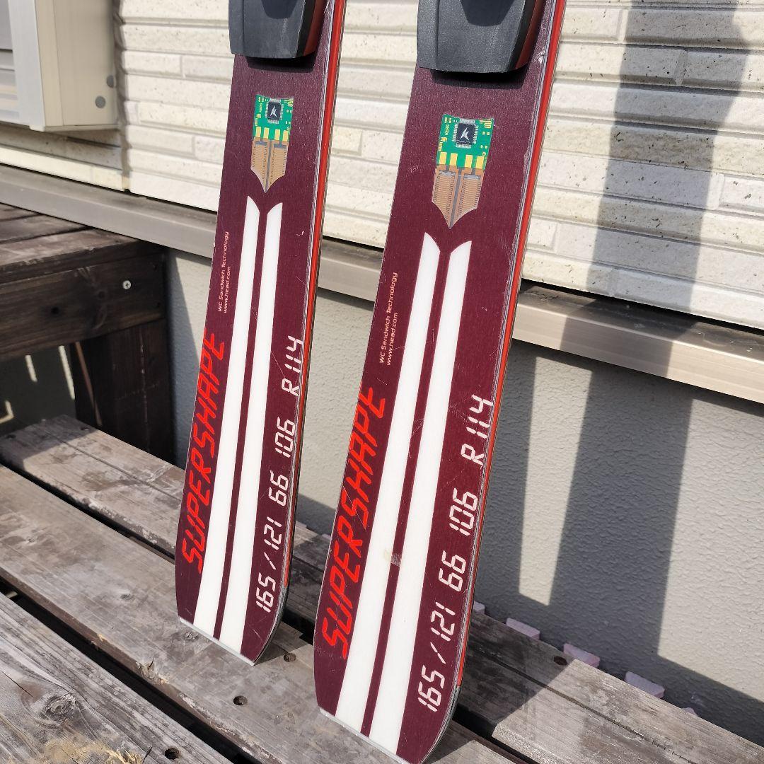 HEAD i.SUPERSHAPE 165cm R11.4小回り