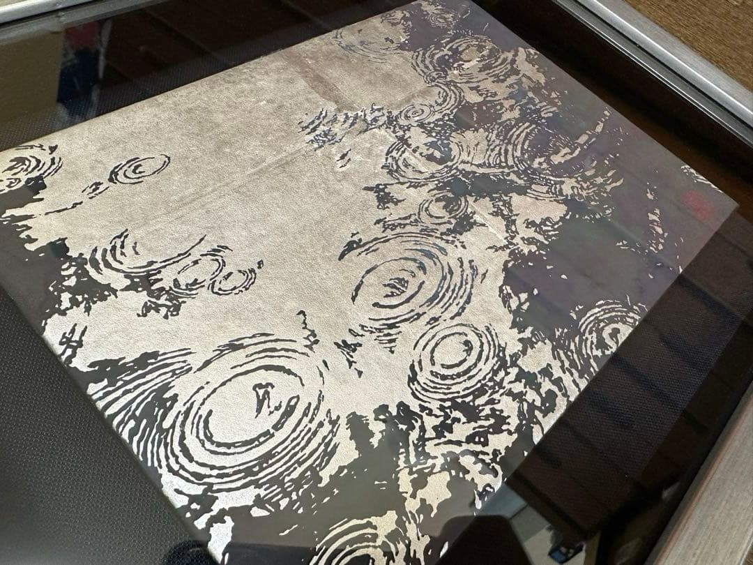 竹内昌ニ　水音　日本画　絵画　現代アート