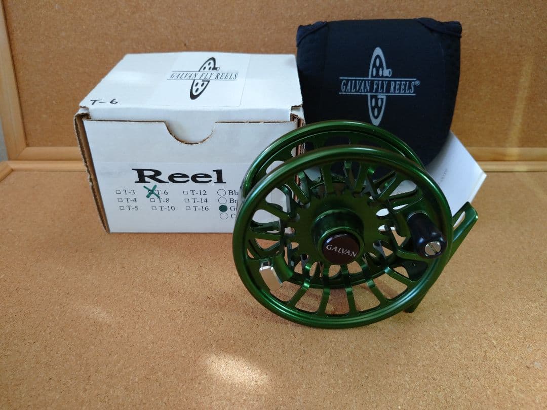 ガルバン フライリール トルクシリーズ グリーン T－６ ラージアーバー 新品