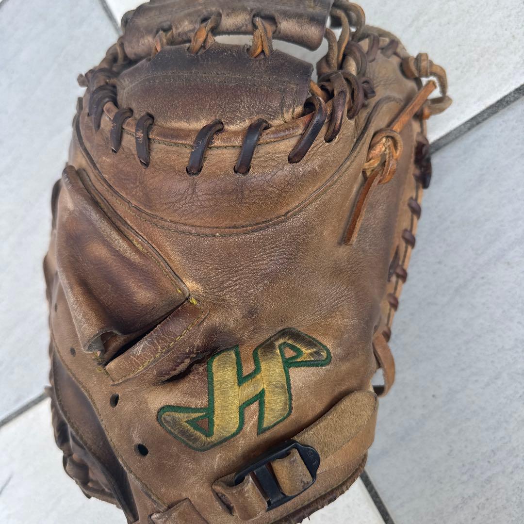 ハタケヤマ　野球用グローブ ブラウン