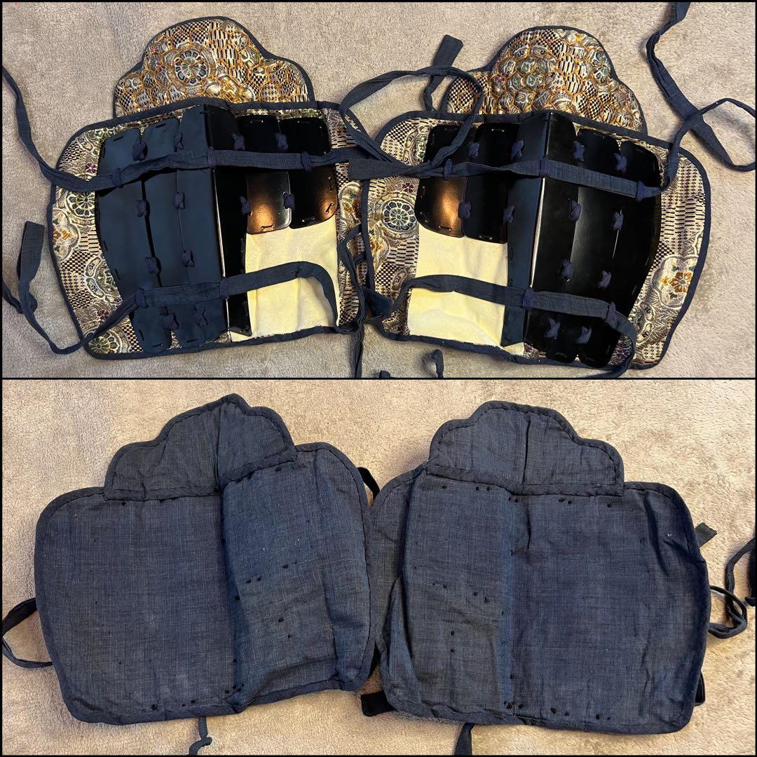 【美品•未着用】丸武工房製【現代 甲冑 等身大】鉄地黒胴当世具足 鎧 一式