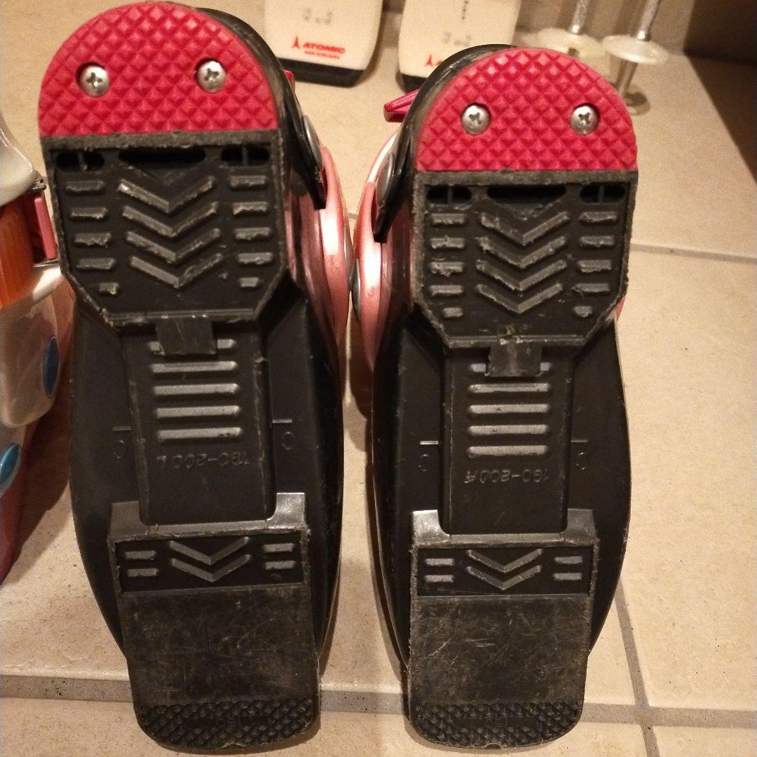 アトミック❤スキー4点セット　板110　靴17〜20cm